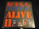 KISS ALIVE II [2] GF 2x LP Casablanca NBLP-7076 +Booklet 4 Tattoos Fan Club Form