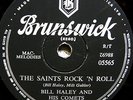 0270/ BILL HALEY-The saints Rock and Roll-Schellack-TOLL-Schellackplatte