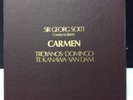 BIZET Carmen 3x LP box set Mobile Fidelity MFSL Original Master Recording Solti