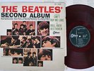 BEATLES SECOND ALBUM ODEON OR-7058 Japan Red Vinyl VINYL LP