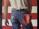 BRUCE SPRINGSTEEN Born In The USA CBS Insert Inner UK 1st Press VINYL LP EX
