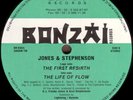 Jones & Stephenson – The First Rebirth   (Bonzai Records – BR 93034 )