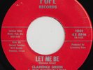CLARENCE GREEN & RHYTHMAIRES Let Me Be TX SOUL FUNK 45 EX *hear*