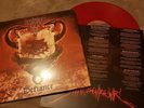 DESTRÖYER 666 Defiance 1st press RED vinyl LP 2009 black metal Poster MINT remix
