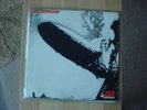 LED ZEPPELIN 1 (ONE) RED PLUM / GREY STRIP VINYL LP (TOP CONDITION)