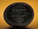 COLLINS AND HARLAN VICTOR 78 RPM RECORD 17221 BAKE DAT CHICKEN PIE 