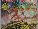 IRON MAIDEN Run To The Hills 1st PRESS 1986 NM South America MAXI SINGLE PERU