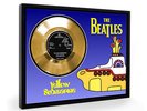 Beatles Yellow Submarine Framed Gold Disc Display Vinyl (C1)