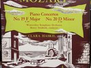MOZART PIANO CONCERTOS No.19 & 20 Clara Haskil  WESTMINSTER WL 5054 1950 NM