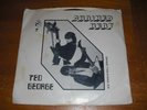 Ted George chained heat 45 rpm vinyl single Witch salems rise eargasm records
