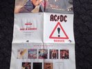 AC/DC Danger  Rare Exclamation Point 45 RPM w/Fold-Out Poster 7