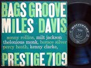 MILES DAVIS Bags Groove LP PRESTIGE 7109 DENMARK 1961 MONO Sonny Rollins