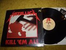 METALLICA - KILL 'EM ALL - UK METAL LP 1983 MFN ORIGINAL EX+ SEAL