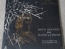 FRANCOISE PETIT PIERRE DOUKAN Schumann Sonatas FRENCH LP ERATO