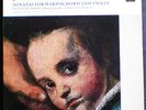 Bach 6 Sonatas For Harpsichord and Violin,Ruzickova,Suk,Supraphon Red Stereo 2LP
