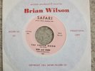 BOB AND SHERI 45 & PS THE SURFER MOON B/W HUMPTY DUMPTY BRIAN WILSON BEACH BOYS