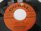 JOHNNY BURNETTE TRIO CLASSIC ROCKABILLY 2 SIDER TEAR IT UP CORAL RECORDS 9-61651