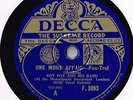 AL BOWLLY ROY FOX AND HIS BAND 78 - ONE MORE AFFAIR - MARTA - EX+ CONDITION