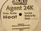 AGENT 24K - HEAT / WALK ON BY - BOOGIE BEAT - RARE 1992 BOG B15T HARDCORE JUNGLE