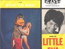 LITTLE EVA--PICTURE SLEEVE + 45--(MAKIN' WITH THE MAGILLA)---PS---PIC-SLV