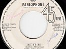 Beatles -Let it Be/You Know My Name -Parlophone R 5833 white label Jamaica/Indie