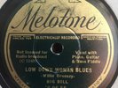 BIG BILL BROONZY MELOTONE 6-06-56 BLUES 78 RPM E/V+