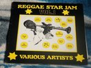 REGGAE STAR JAM VOL.1 UK LP REGGAE CITY R.C.L.P. 001, DIXIE PEACH EARL SIXTEEN..
