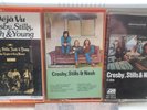 3 x Crosby, Stills & Nash (1x mit Neil Young Deja Vu ) MC Kassette  / MUSIC Tape