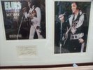 Elvis Presley  Signature DNA +COA Inscribed Authentic framed& Matted REDUCED 