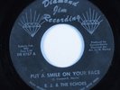 Northern Soul 45 E.J. & THE ECHOES Put A Smile On Your Face DIAMOND JIM HEAR