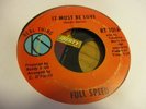 FULL SPEED It Must Be Love US 45 Real Thing 101 Northern Soul Funk Fair+ RARE