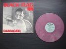 Black Flag Damaged 1990 Purple Vinyl LP Rollins Minor Threat Descendents