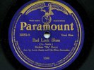 PARAMOUNT 12081  “MA” RAINEY with Lovie Austin 1923  BAD LUCK BLUES / ALL NIGHT