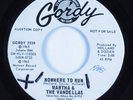 Northern Soul 45 MARTHA & VANDELLAS Nowhere To Run GORDY HEAR promo