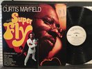 CURTIS MAYFIELD SUPERFLY WHITE LABEL PROMO OST 1972 CURTOM w/DIE-CUT CANADA FUNK