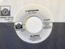 BLONDIE - X Offender - DJ promo mono / mono 45 US Private Stock 1976 EX