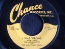 Moonglows, I Was Wrong & Ooh Rocking Daddy on Chance 1156, Classic doo-wop