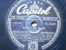 MILES DAVIS VENUS DE MILO 78 rpm CAPITOL