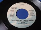 RUSH  Closer to the Heart / Madrigal  MERCURY 73958 PROMO  1977 Original 45 NM