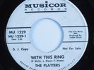Northern Soul 45 PLATTERS With This Ring MUSICOR HEAR promo