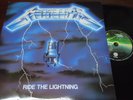 METALLICA - Ride The Lightning, LP 12