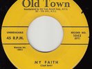 FI-TONES - Old Town 1042 - My Faith / My Heart -1957 DOO-WOP 45 VG/VG+ (orig)