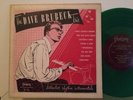 Dave Brubeck Distinctive Rhythm Instrumentals 1953 LP Fantasy Records Green RARE