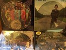 Beatles and Elton picture disc albums.