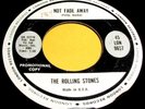 ROLLING STONES Not Fade Away/I Wanna Be Your Man 45 Rare PROMO London BEATLES