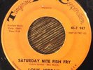 LOUIS JORDAN Saturday Nite Fish Fry 45, 1964 NORTHERN SOUL Tangerine Records