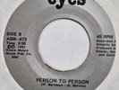 EYES Person to Person / I Need to Know ASM 45 KBD punk new wave VG++ HEAR