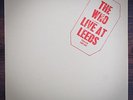 THE WHO LIVE AT LEEDS Vinyl LP 2005 200g QUIEX Classic Records Track RARE