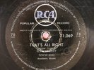 Elvis Presley / That`s All Right & Blue Moon Of Kentucky (08-0217)