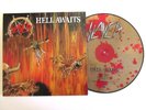 SLAYER HELL AWAITS LP RARE U.S. 2008 BLOOD SPLATTER PICTURE DISC METAL BLADE